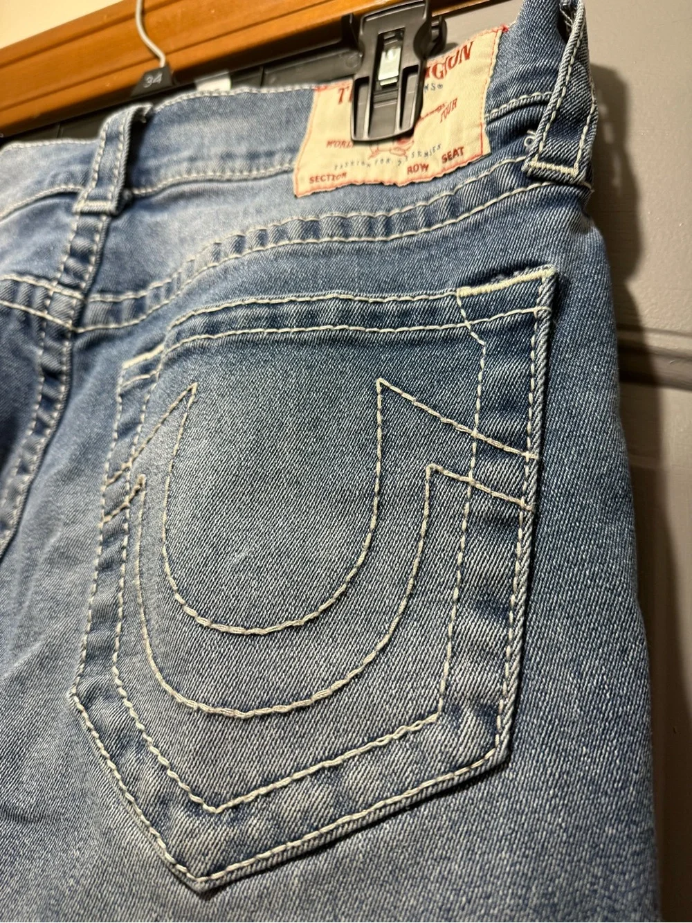True Religion Rocco straight leg skinny Jeans-men 29x30 (women 6-8 equivalent)